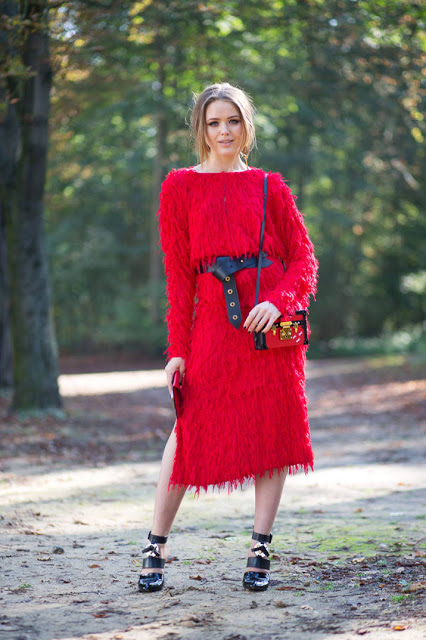 Head To Toe Red   Hot Spring Fashion Trend