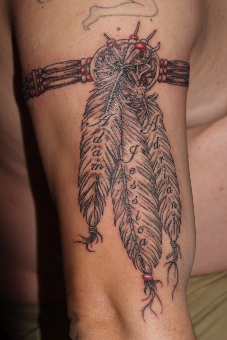 16 Beautiful Feather Tattoos