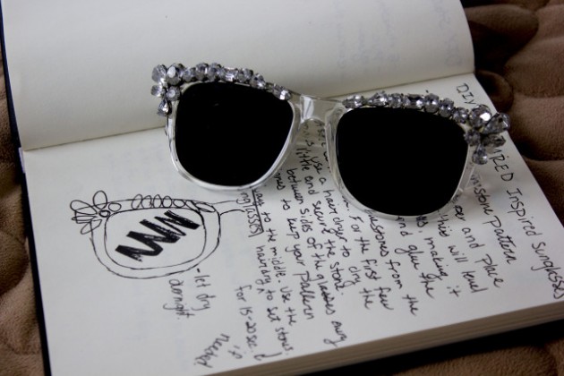 15 Runway Inspired DIY Sunglasses