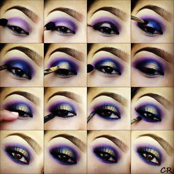 15 Fabulous Eye Shadow Tutorials For A Night Out