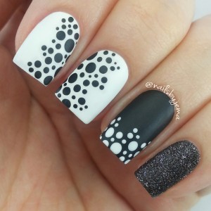 15 Polka Dot Nail Designs - fashionsy.com