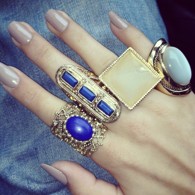 Stunning Multiple Rings Trend - fashionsy.com