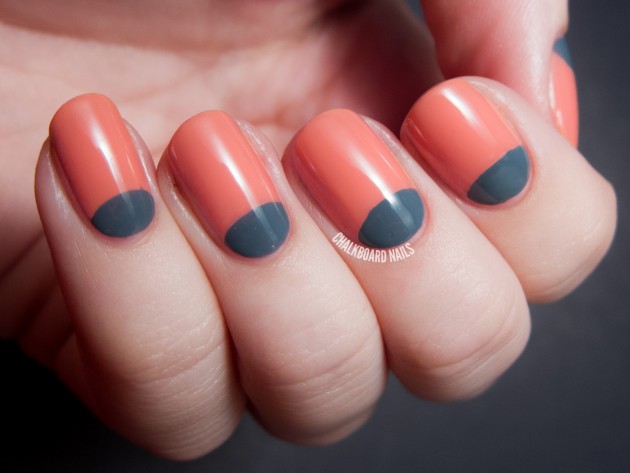 15 Half Moon Nail Designs To Draw Inspiration From