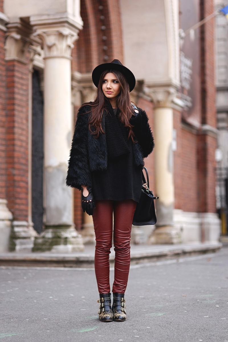 22 Brilliant Outfit Ideas with Leather Jacket - fashionsy.com
