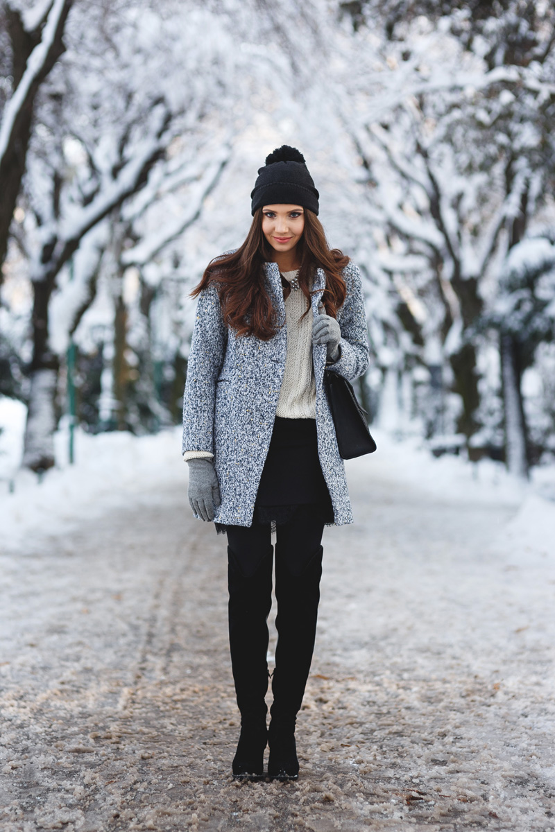 Стильная одежда для девушек зима