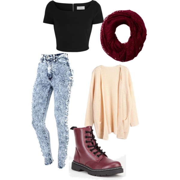 15 Warm And Stylish Polyvore With Jeans To Wear Everyday
