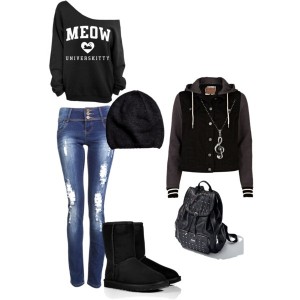 15 Trendy School Polyvore Outfits To Copy This Winter - fashionsy.com