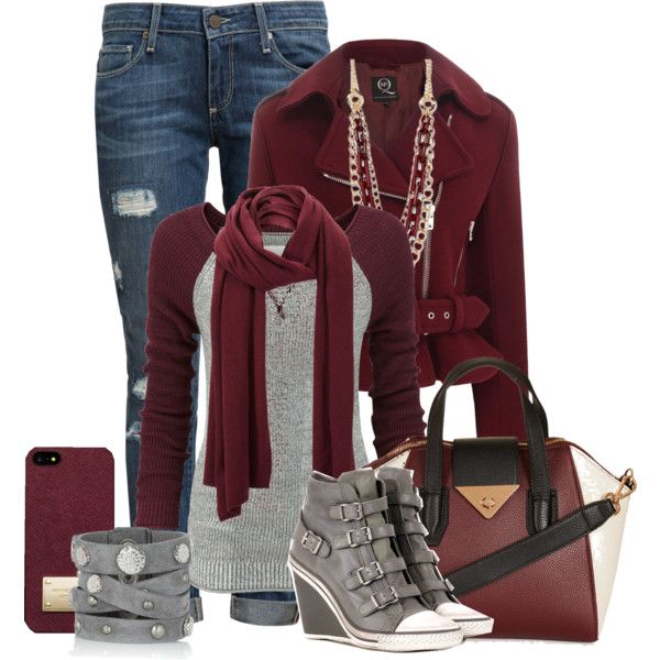 How to Wear Marsala: Pantone's Color of the Year 2015 - fashionsy.com