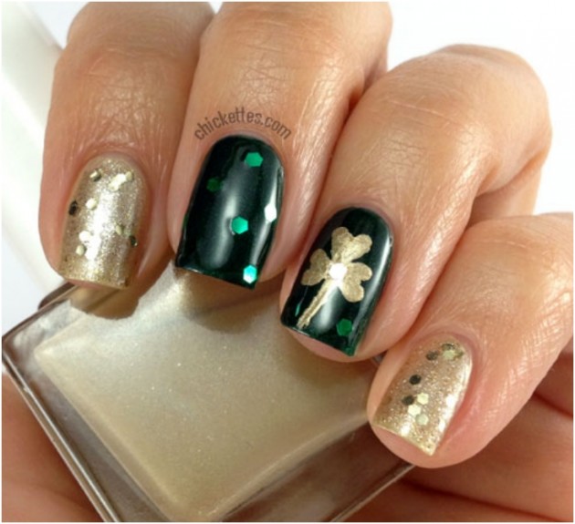 Green And Festive St.Patricks Day Nail Designs To Copy Now