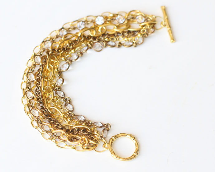 17 Wonderful DIY Chain Bracelets