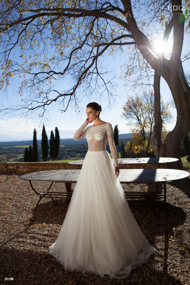 White 2015 – Glamorous Bridal Collection by Tarik Ediz