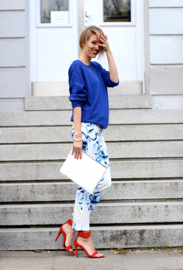 Fabulous Street Style Looks With Printed Trousers