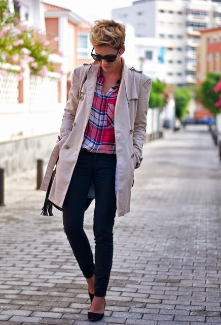 Timeless Outfits With Tartan Shirts