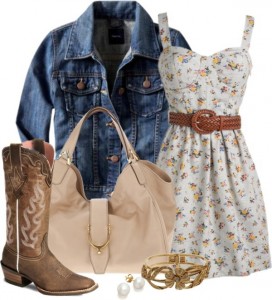 SPRING INSPIRED POLYVORE COMBINATIONS WITH LOVELY DRESSES - fashionsy.com