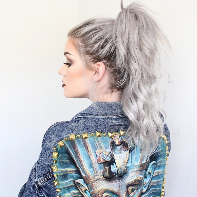 The Grey Hair Trend Is Huge For Spring Summer 2015