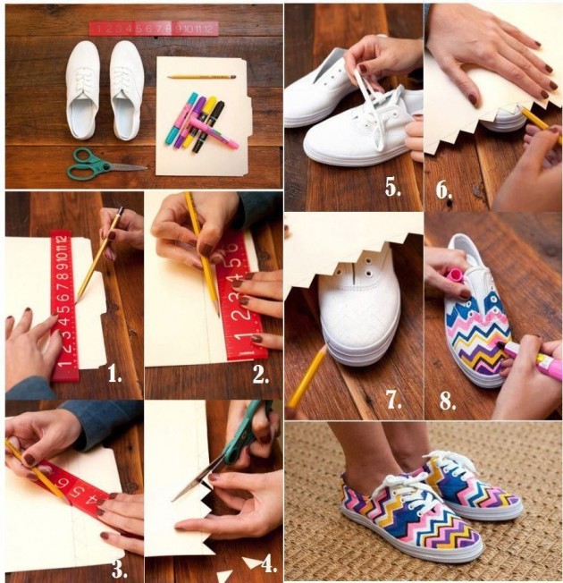 DIY Sneakers Makeover Projects To Keep You Busy