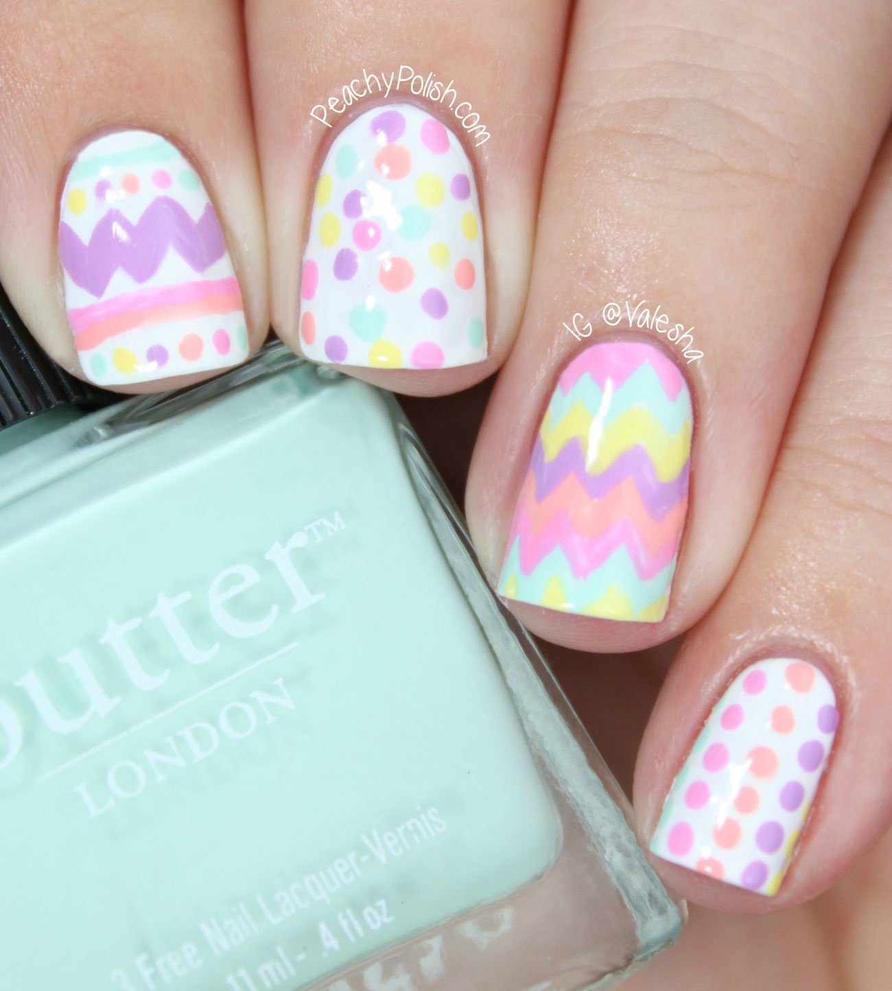 15 Eggstra Cute Easter Nails - fashionsy.com