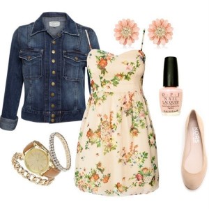 SPRING INSPIRED POLYVORE COMBINATIONS WITH LOVELY DRESSES - fashionsy.com