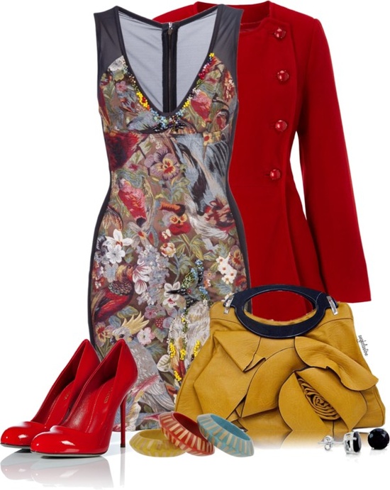 SPRING INSPIRED POLYVORE COMBINATIONS WITH LOVELY DRESSES