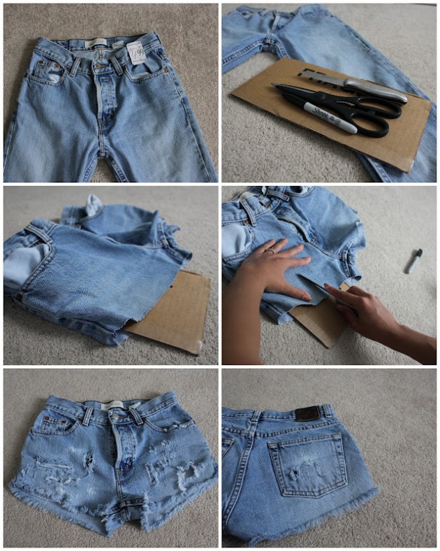 Interesting And Easy DIY Denim Tutorials For Crafty People