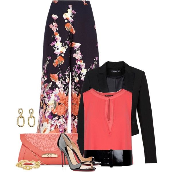 22 Awesome Palazzo Pants Polyvore Outfits