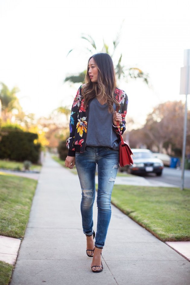 16 Fantastic Ways To Wear The Bomber Jacket This Spring