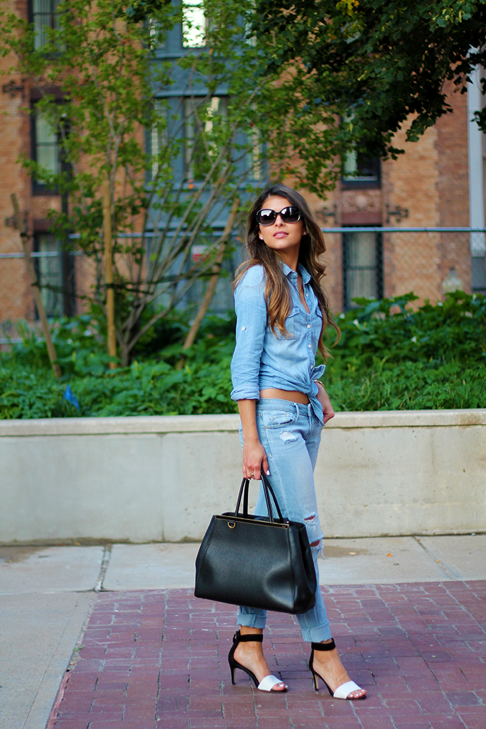 How To Pull Off The Denim On Denim Trend - fashionsy.com