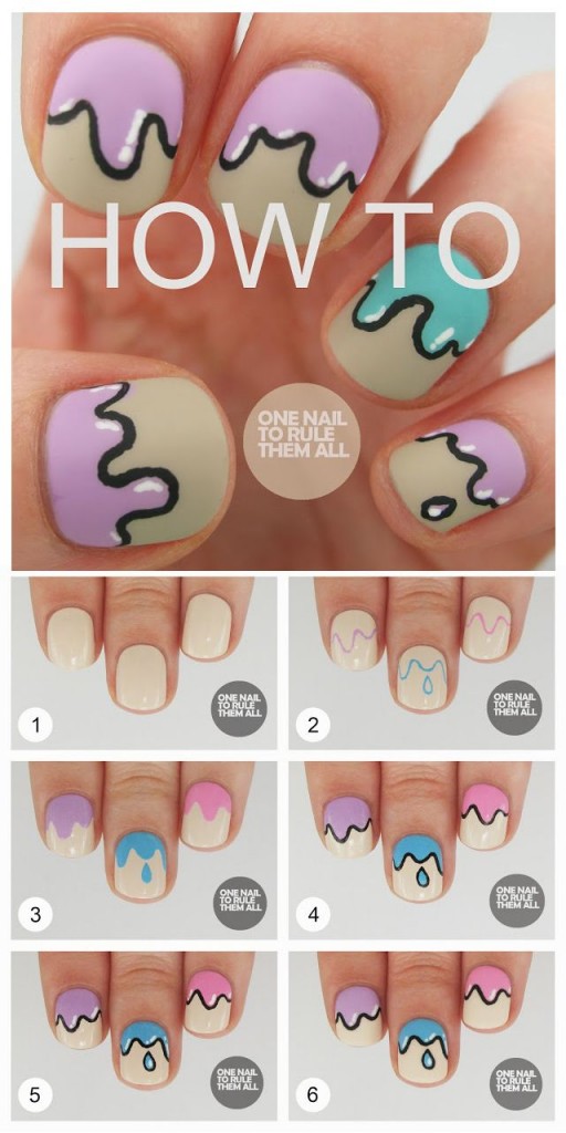 Quick And Easy Nail Tutorials That You Shouldn't Miss - fashionsy.com