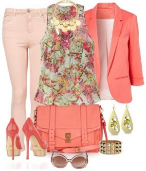 Cute Floral Polyvore Outfits To Copy This Spring - fashionsy.com