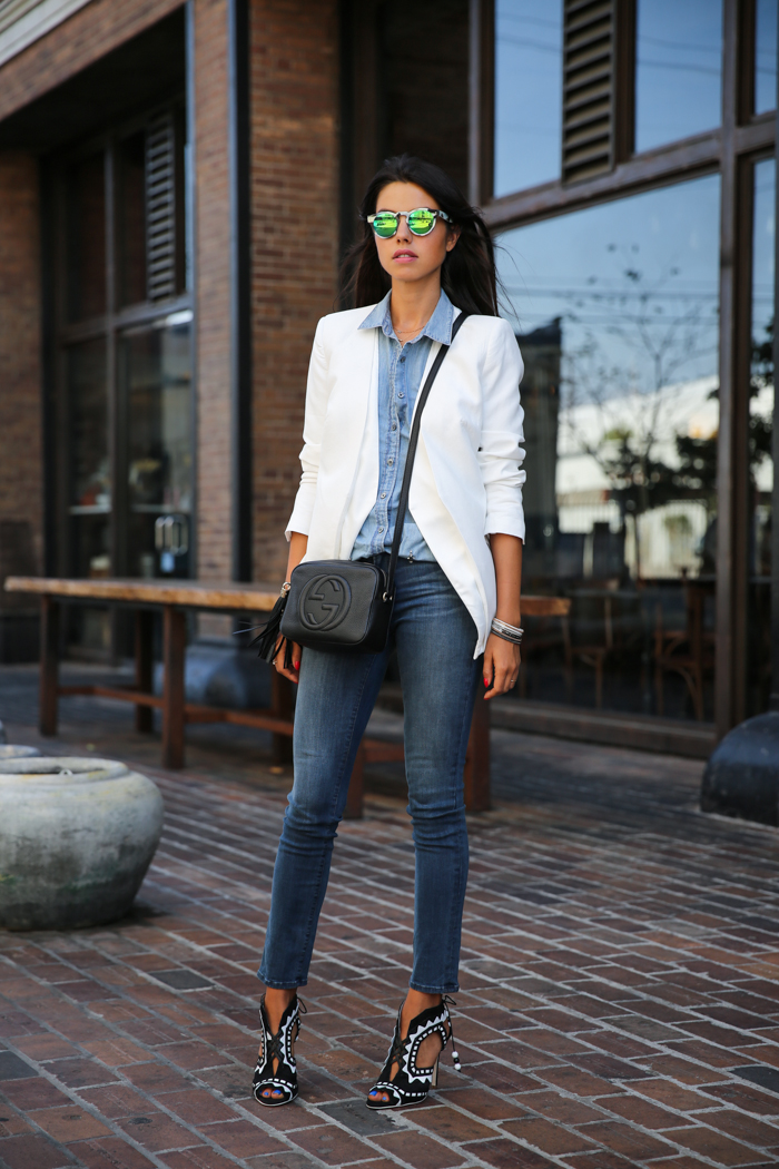 How To Pull Off The Denim On Denim Trend - fashionsy.com