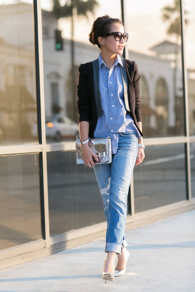 Spring Essential: A Chambray Shirt
