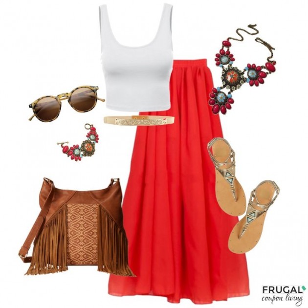 Stupendous And Stylish Polyvore Outfits With Crop Tops For This Summer