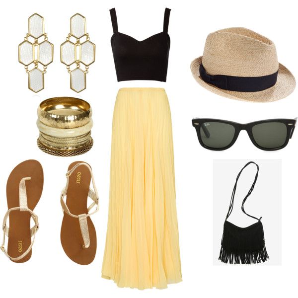 Stupendous And Stylish Polyvore Outfits With Crop Tops For This Summer