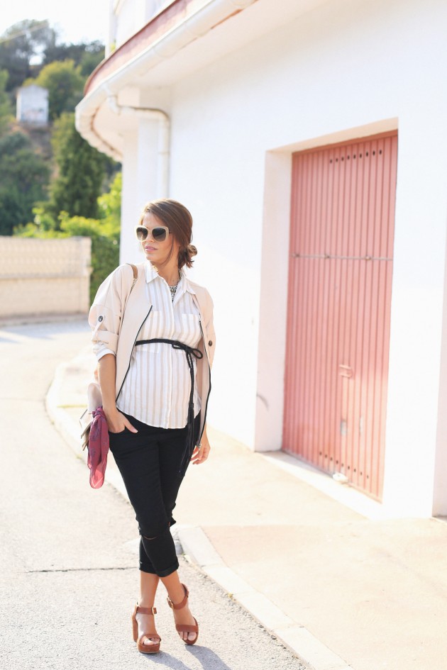 How to Stay Chic When You Are Expecting