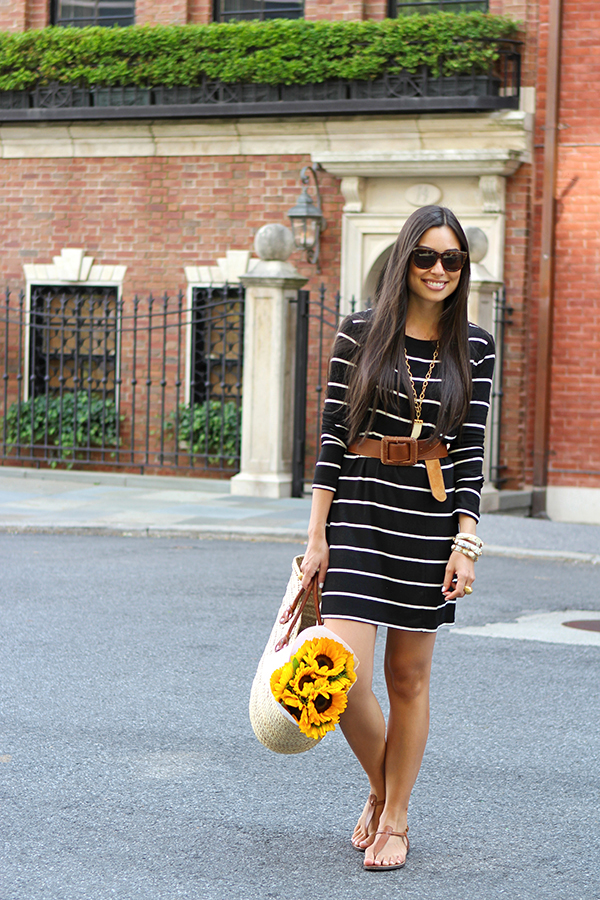 How to Wear: A Striped Dress