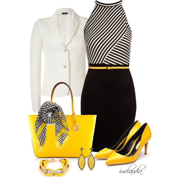 Modern Summer Polyvore Outfits For The Office