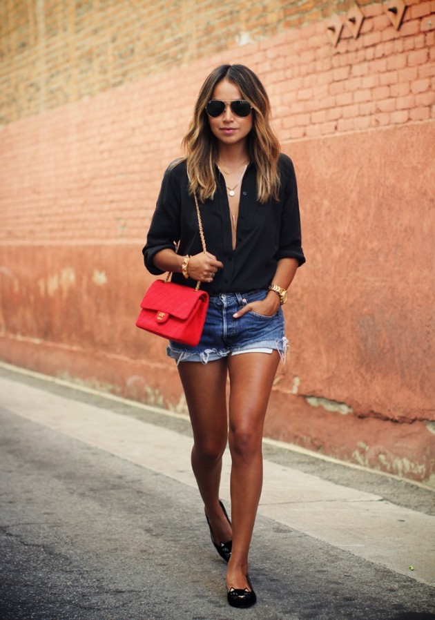 16 Cool Ways To Style Your Denim Cutoff Shorts