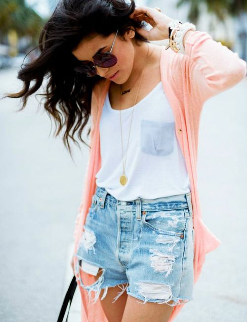 15 Ways To Rock High Waisted Shorts This Summer