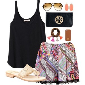 Ready-To-Go Aztec Print Polyvore Looks For The Summer - fashionsy.com