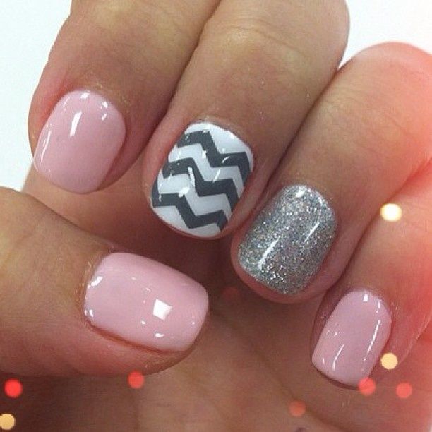 Lovely Short Nails Manicure Ideas