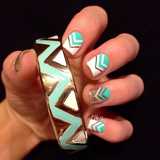 Adorable Aztec Nail Arts To Try Anytime Soon