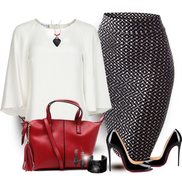 Classy Black And White Summer Polyvore Combinations