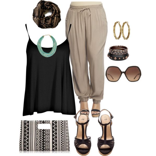Laid Back Summer Polyvore Outfits With Pants That Will Make A Statement