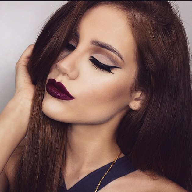 How to Pull Off Dark Lipstick Like a Pro