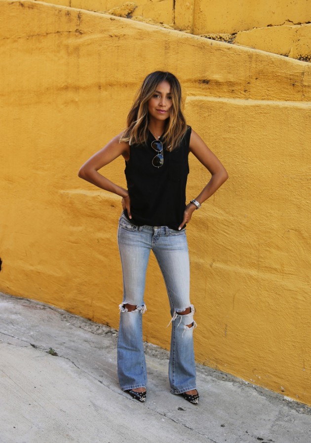 20 Flawless Ways To Wear Flare Jeans