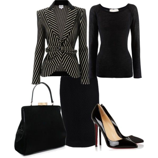 Stylish and Classy Fall Office Polyvore Combos You Need To See
