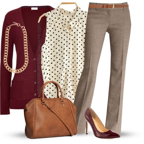 Stylish and Classy Fall Office Polyvore Combos You Need To See