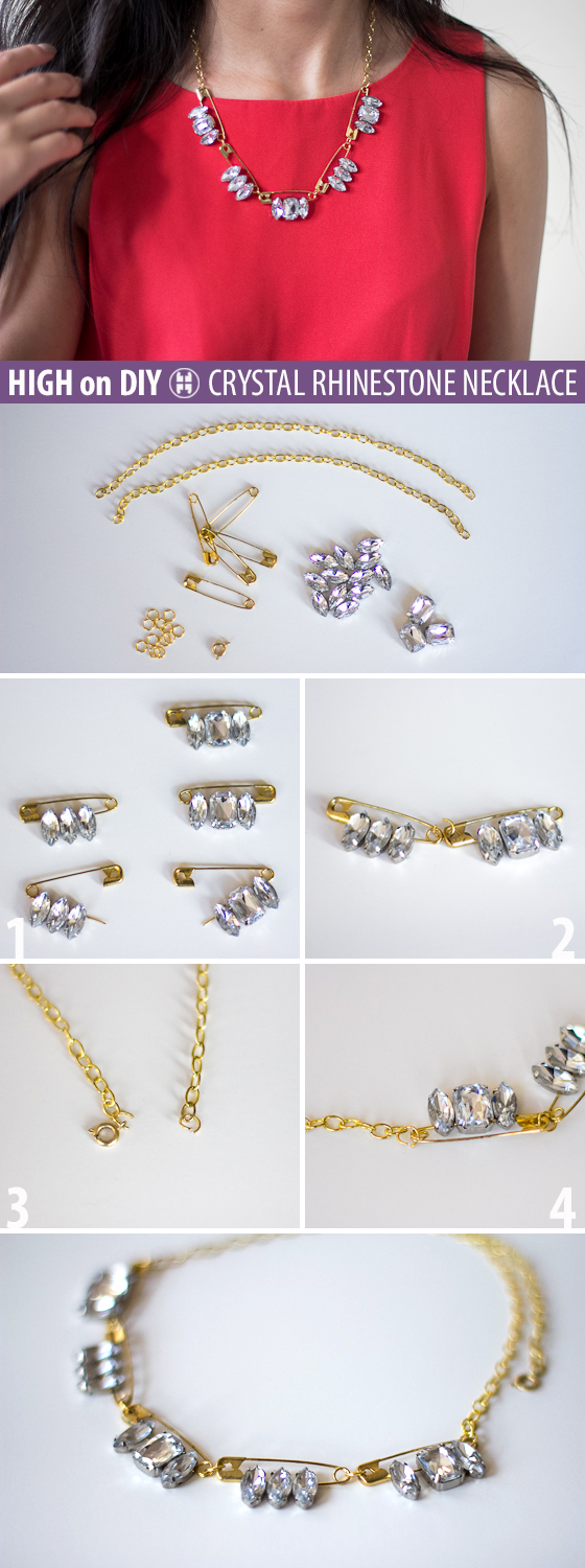 Diamond Safety Pin Necklace | Isaac Mayer Fine Jewelry