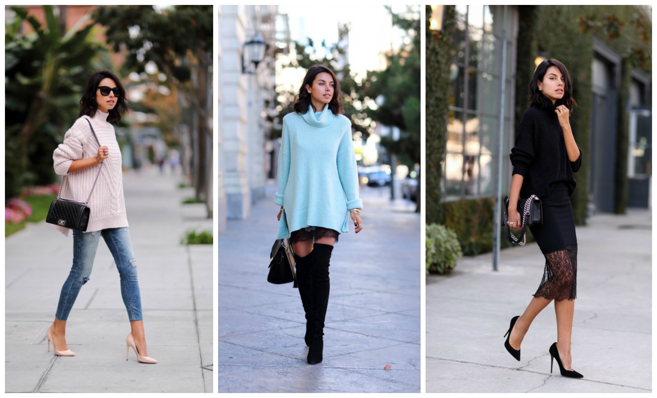 How to Look Chic in a Turtleneck Sweater - fashionsy.com