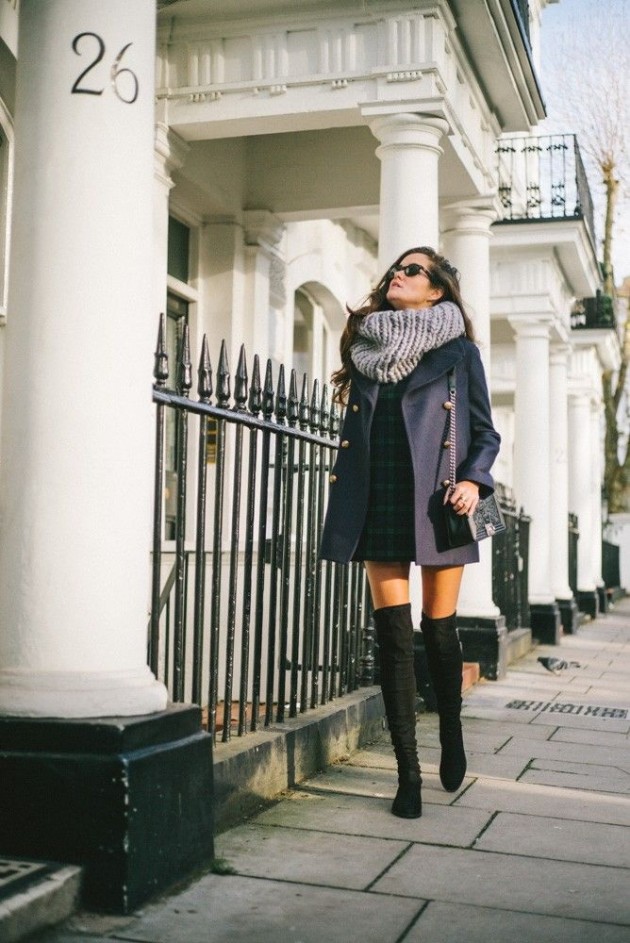 15 Ways Of How To Look Stylish In Over The Knee Boots